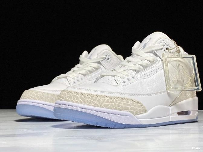 Bmlin Shoes 3 136064-111 Retro White Jordan Triple Air 0712